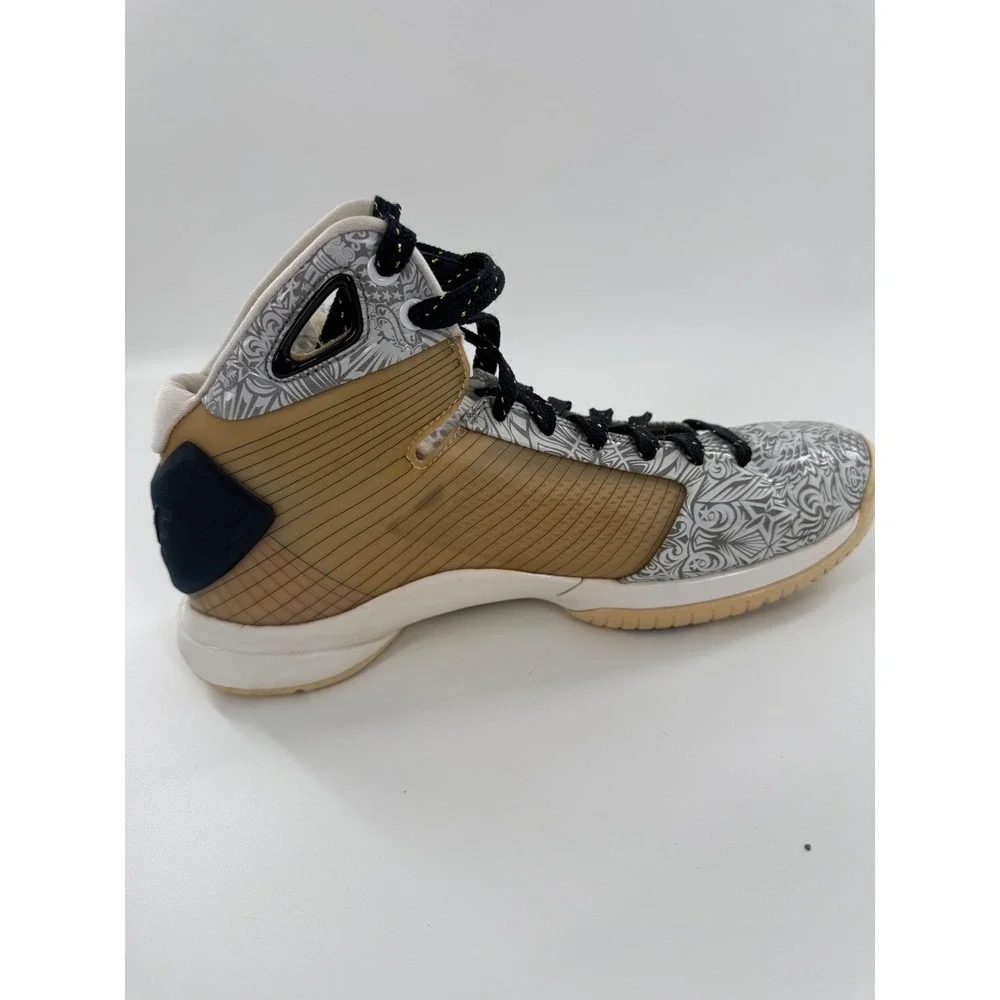 Nike Hyperdunk OG 2016 United We Rise Mens 9.5 Gold Silver Basketball Shoes